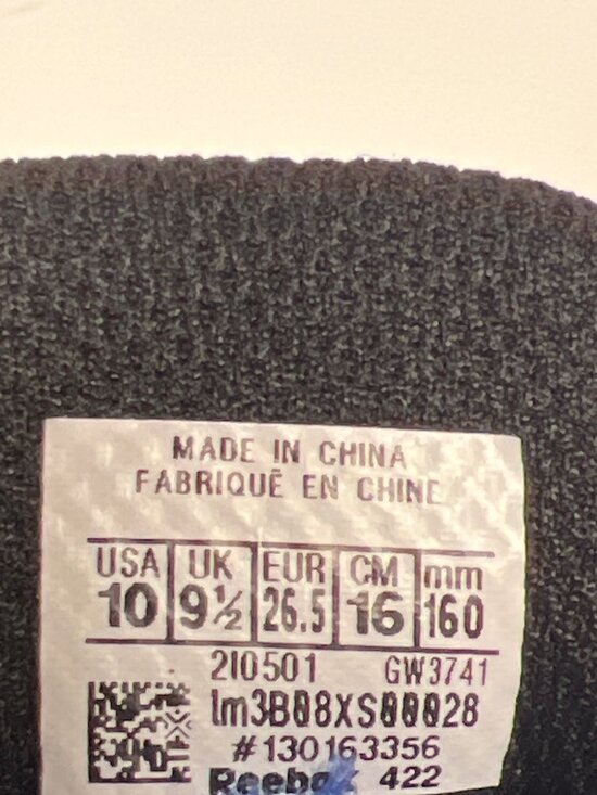 Reebok Kids Royal Classic Jogger 3.0 Sneakers Vector Blue Orange Size 10 NEW - Picture 9 of 9